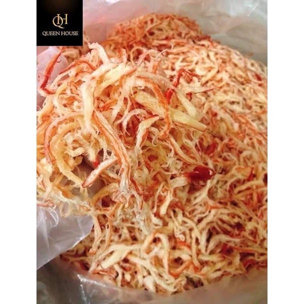 KHÔ MỰC HẤP NƯỚC CỐT DỪA XÉ SỢI SIÊU NGON NGỌT 300G | BigBuy360 - bigbuy360.vn