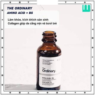 [RẺ VÔ ĐỊCH] Tinh Chất Dưỡng Trắng, Cấp Ẩm và Phục Hồi Da Amino Acids + B5 The Ordinary