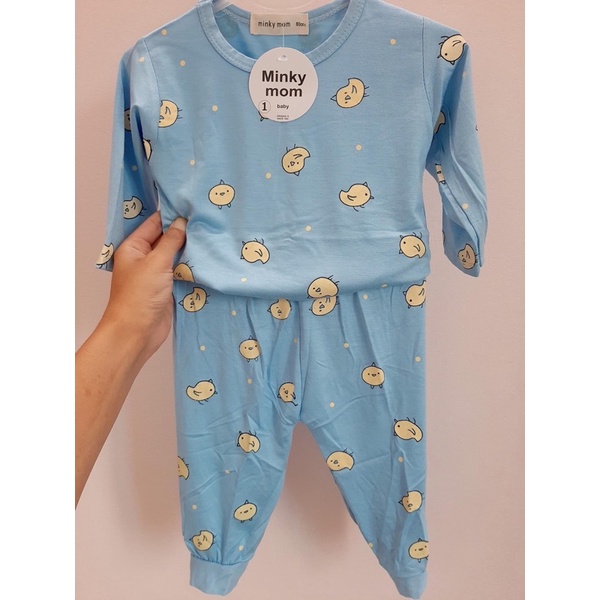 Bộ dài tay thun lạnh cho bé 6-15kg