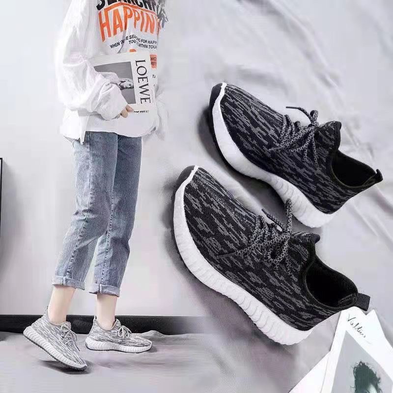 Giày nữ sneaker vải thoáng khí YYZZEE 2020 siêu êm giá rẻ nữ mới về