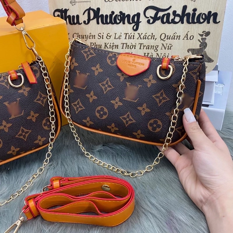 Túi đeo chéo, kẹp nách eo vỳ bản 2 dây vip thời trang 2021 (cam kết chuẩn hình)
