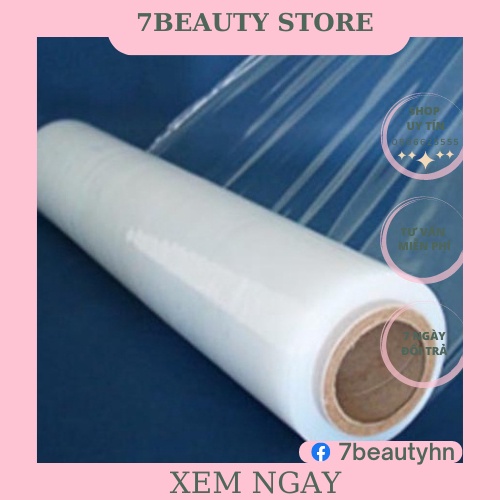 Cuộn màng co ủ tê giảm béo Cuộn nilon ,màng co quấn bụng,giảm béo [ cuộn 1KG]