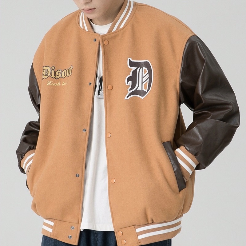 Áo Khoác Nỉ Bomber Varsity Jacket Streetwear Chất Dày Dặn