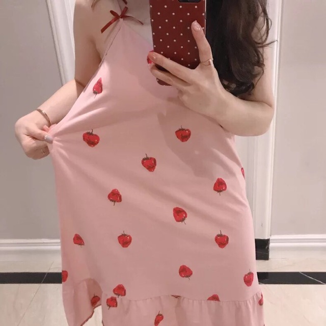 Váy Nữ 🎁FREESHIP🎁 Đầm Ngủ Sexy Có Đệm Ngực- Váy 2 Dây Hàng Quảng Châu Hot Hit 2021 | BigBuy360 - bigbuy360.vn