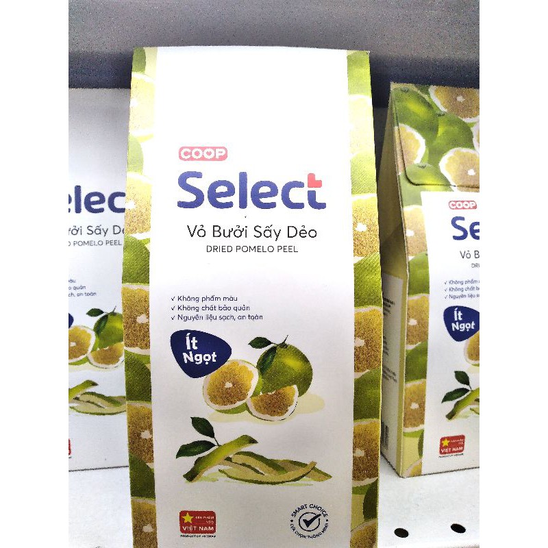 Vỏ bưởi sấy dẻo Coop Select 100g