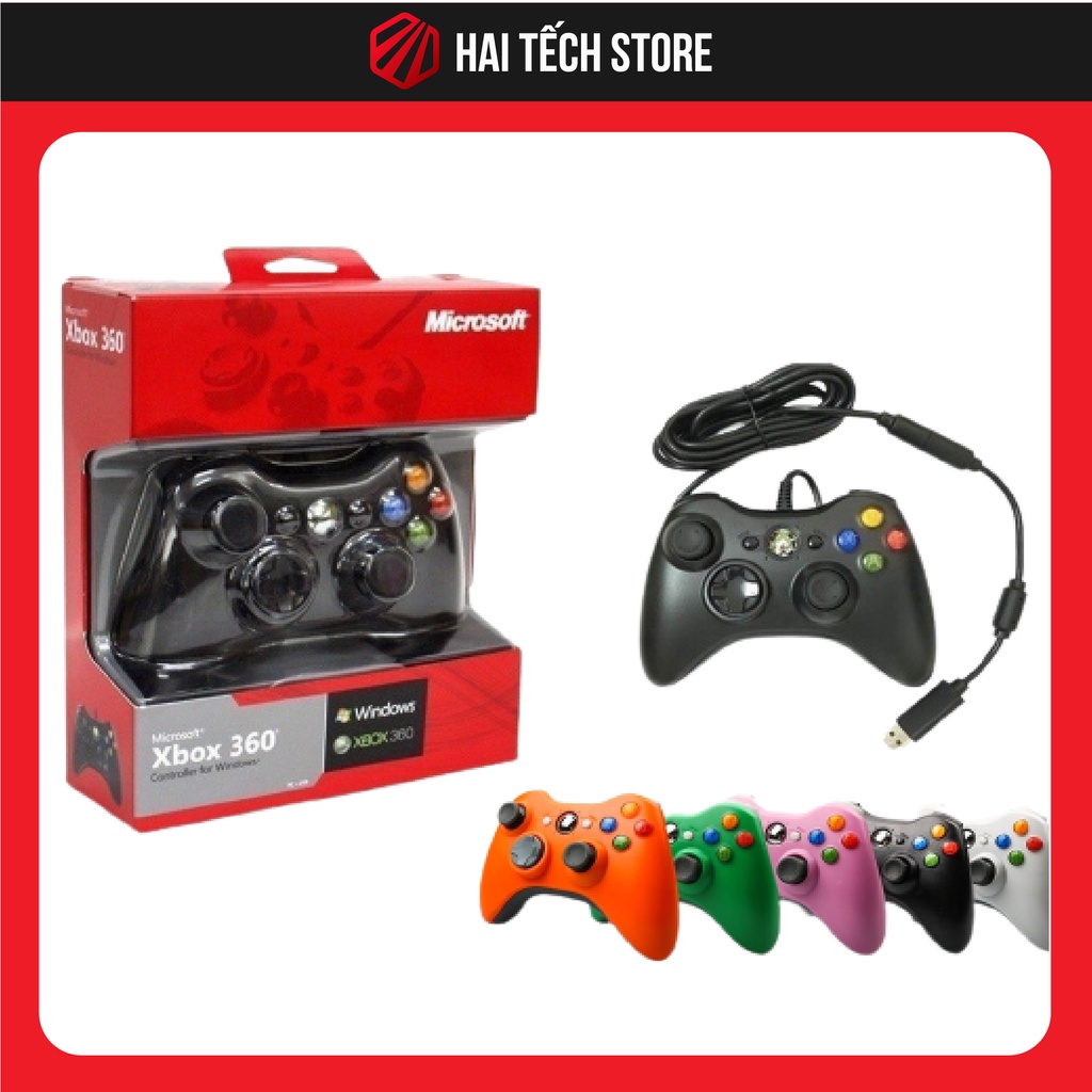 Tay cầm chơi game fifa online 4 360 múa full skill, rung mạnh xoay 360, tay cầm đá pes fo4 chơi game cho pc laptop