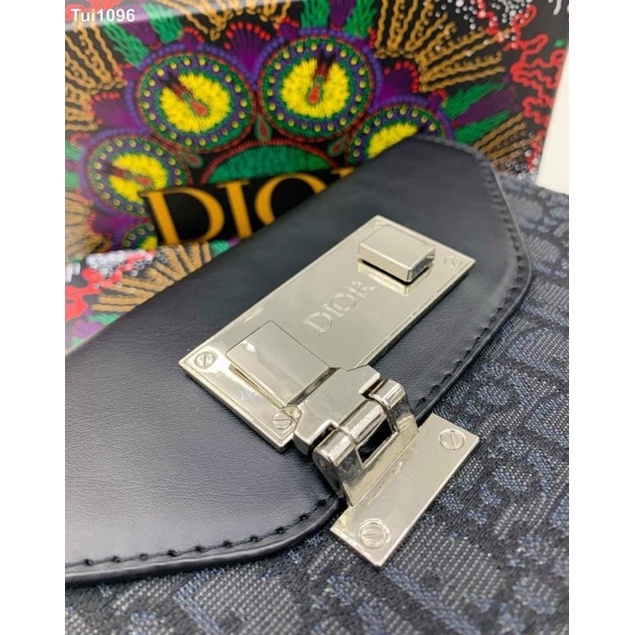 Túi đeo chéo Dior - Bag chéo vải dệt full hộp đầy đủ TC008