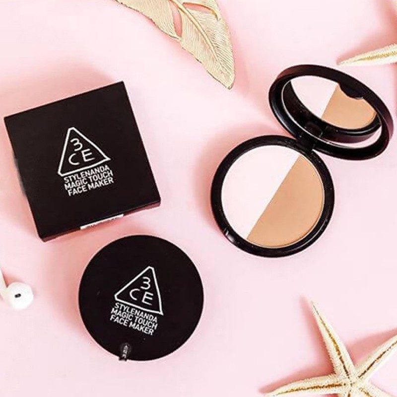 (AUTH, TEM HIDDEN TAG) PHẤN TẠO KHỐI HIGHLGHT 3CE MAGIC TOUCH FACE MAKER | BigBuy360 - bigbuy360.vn