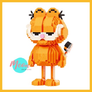 Miniblock Mèo Garfield - Lego xếp hình Mèo Garfield