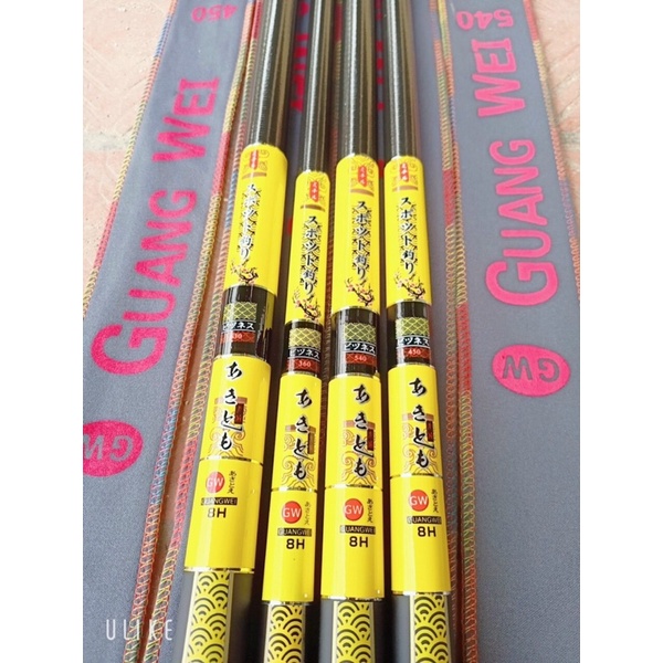 Cần câu tay GW 8h cần câu đơn câu đài