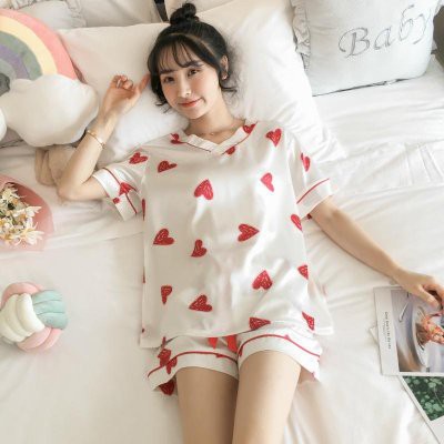 Đồ Bộ Nữ Mặc Ở Nhà Vải Lụa - Bộ Đùi Ngủ Nữ Mùa Hè | BigBuy360 - bigbuy360.vn