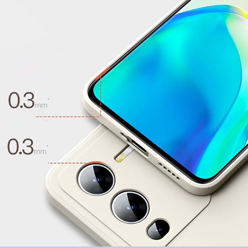 Ốp Điện Thoại Silicon Mềm Dẻo Siêu Mỏng Bảo Vệ Camera Dành Cho VIVO V25 Pro Phiên Bản 5G