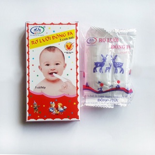 RƠ LƯỠI LÀM SẠCH RĂNG MIỆNG CHO BÉ