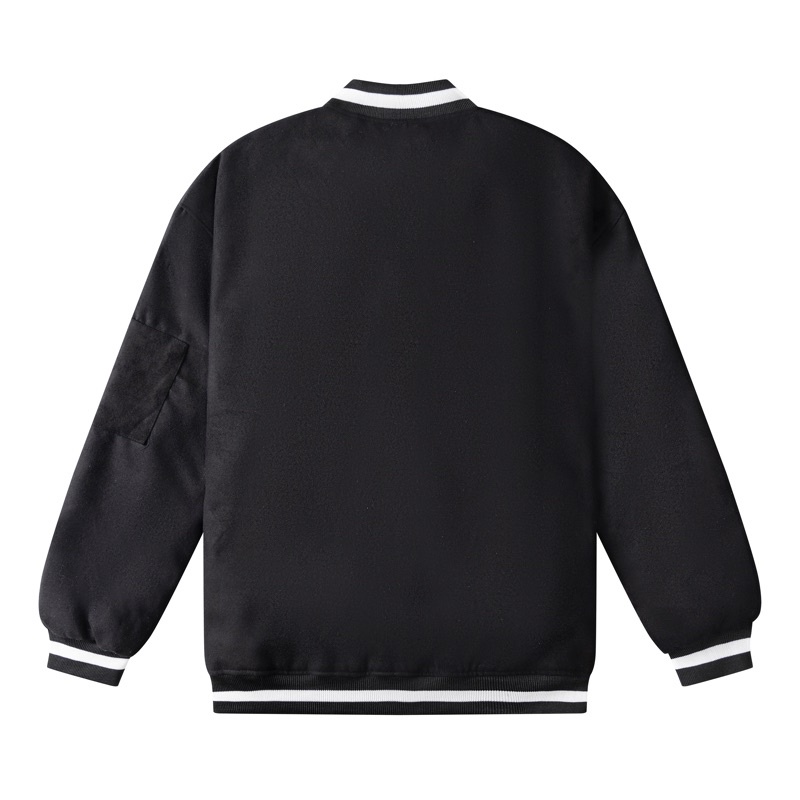 Áo khoác bomber varsity jacket JOGGER nỉ dạ bóng chày unisex nam nữ