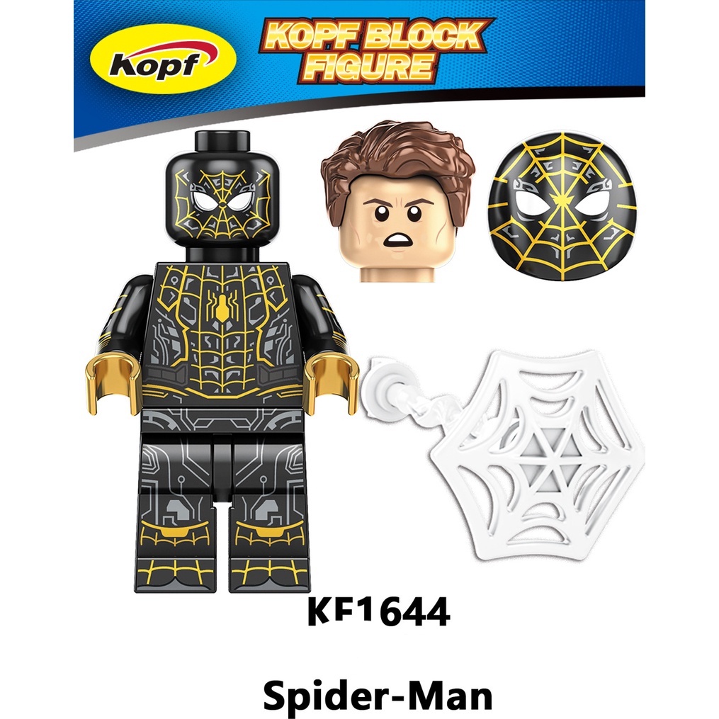 Mô Hình Đồ Chơi Lắp Ráp Nhân Vật Bạch Tuộc / Người Nhện nano Trong Phim avengers