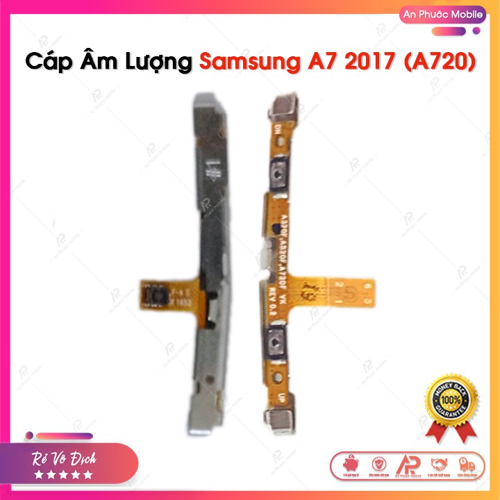 Cáp Nút Âm Lượng Samsung A720 / A7 2017 - Dây Cáp Phím Âm Thanh (Volum