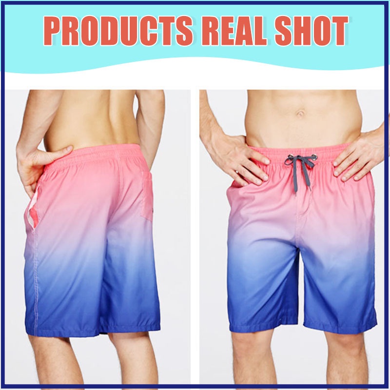 Quần Short Đi Biển Nhanh Khô Thời Trang Cho Nam