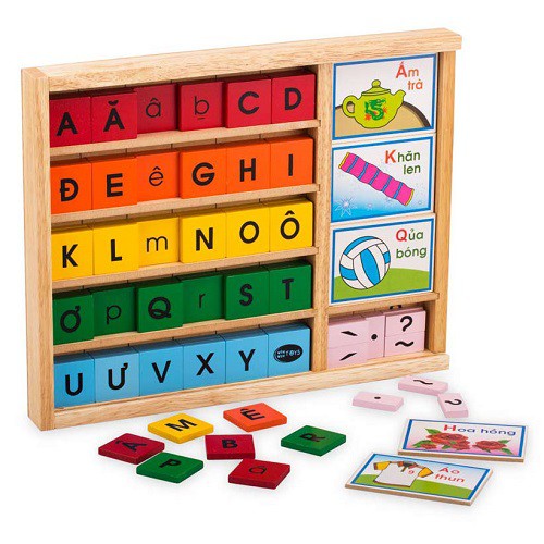 Đồ Chơi Dạy Bé Học Vần Giúp Bé Nhanh Biết Chữ - Thương Hiệu Winwintoys 60312