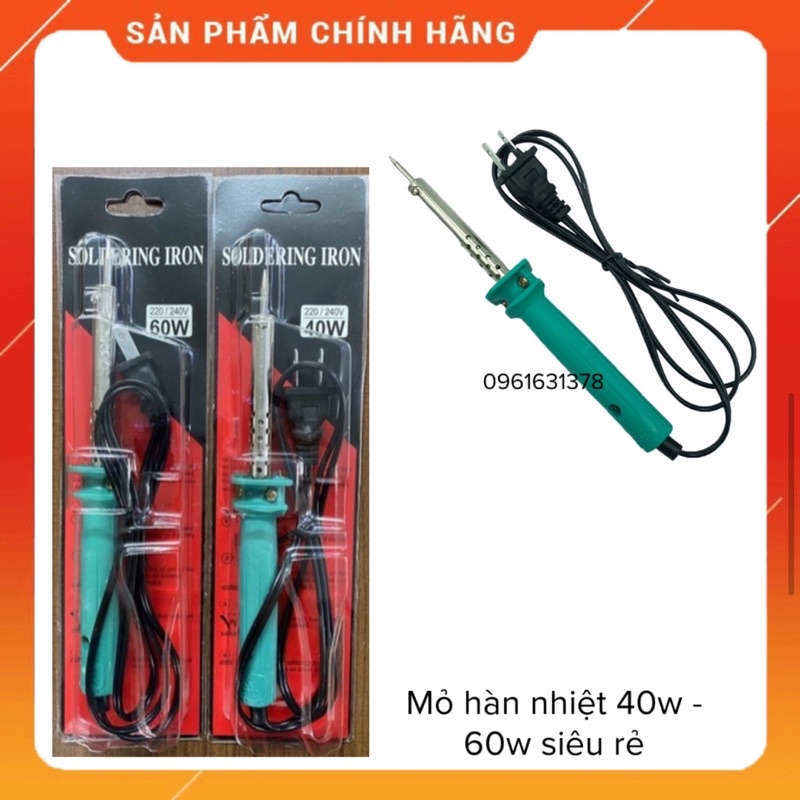 Mỏ hàn nhiệt 40w - 60w siêu rẻ