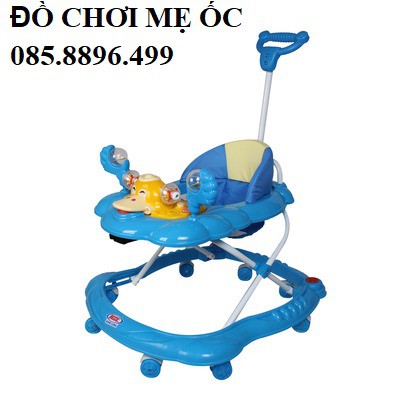 Xe tròn tập đi Song Long (Có nhạc + để chân + tay đẩy)