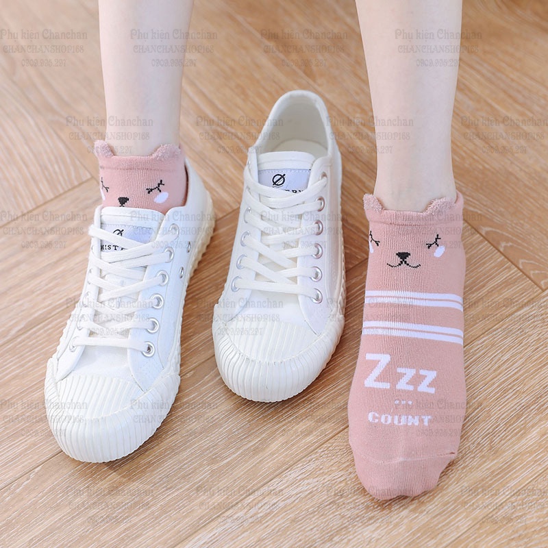 Vớ ngắn tai thú size Nữ 16k / đôi