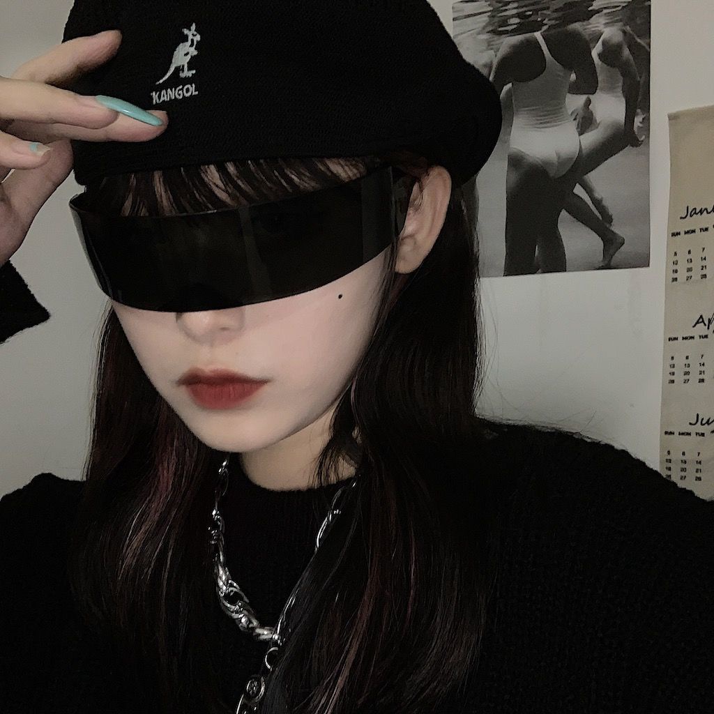 Mắt Kính Laser Phong Cách punk Thời Trang Cá Tính