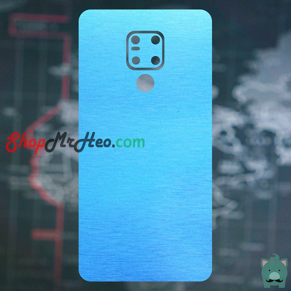 Skin Dán Mặt Sau Lưng Vân Nhôm Huawei Mate 20 - Mate 20X - Mate 20 Pro