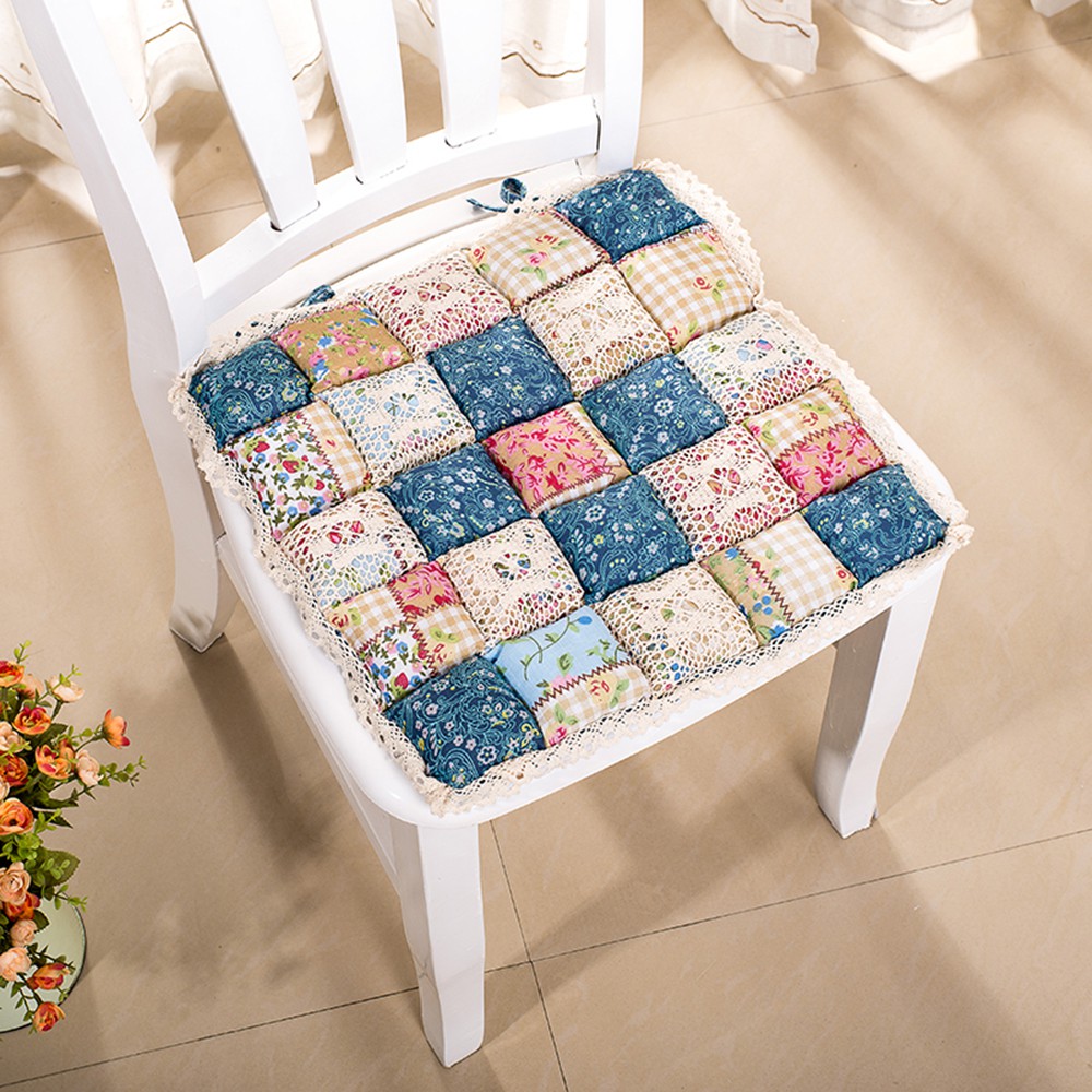 Đệm lót ghế ngồi màu trơn đơn giản sáng tạo