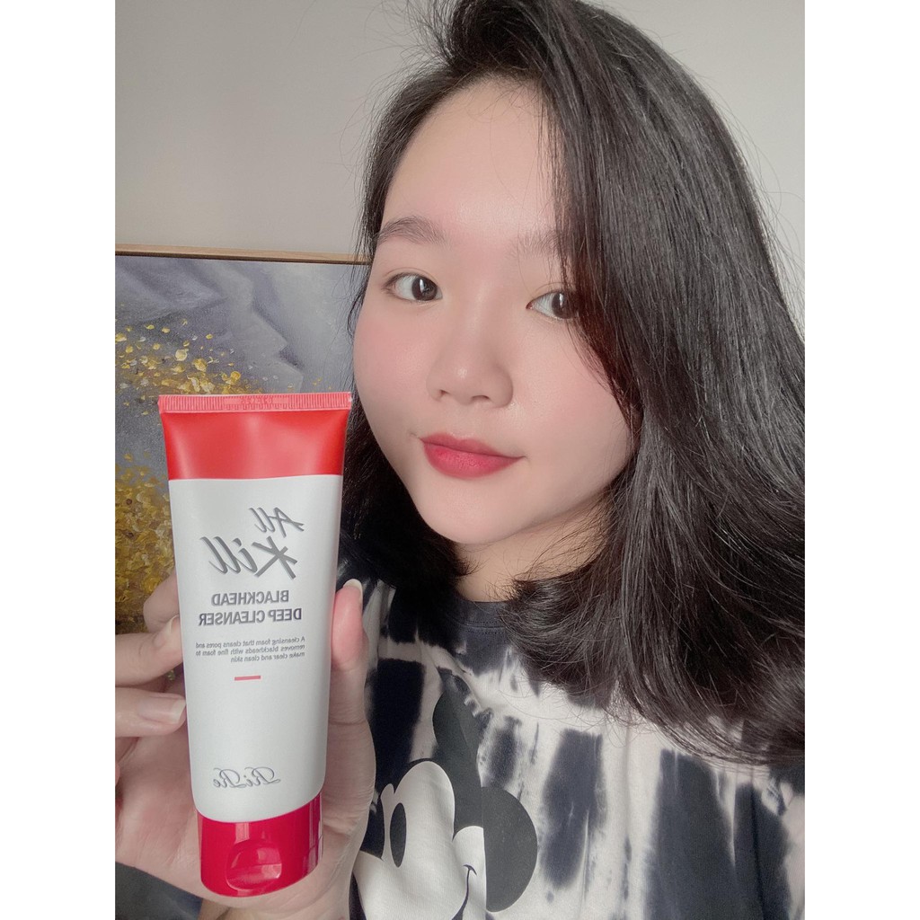 Sữa Rửa Mặt All Kill Black Head Deep Cleanser 120ml chuyên làm sạch, chăm sóc lỗ chân lông