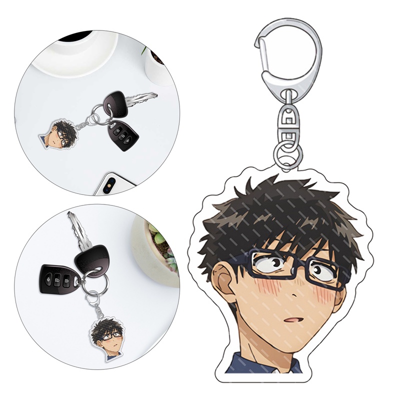 Móc Khóa Nhựa Acrylic Hình Nhân Vật Hoạt Hình CALL OF THE NIGHT Nanakusa Nazuna Yamori Kou