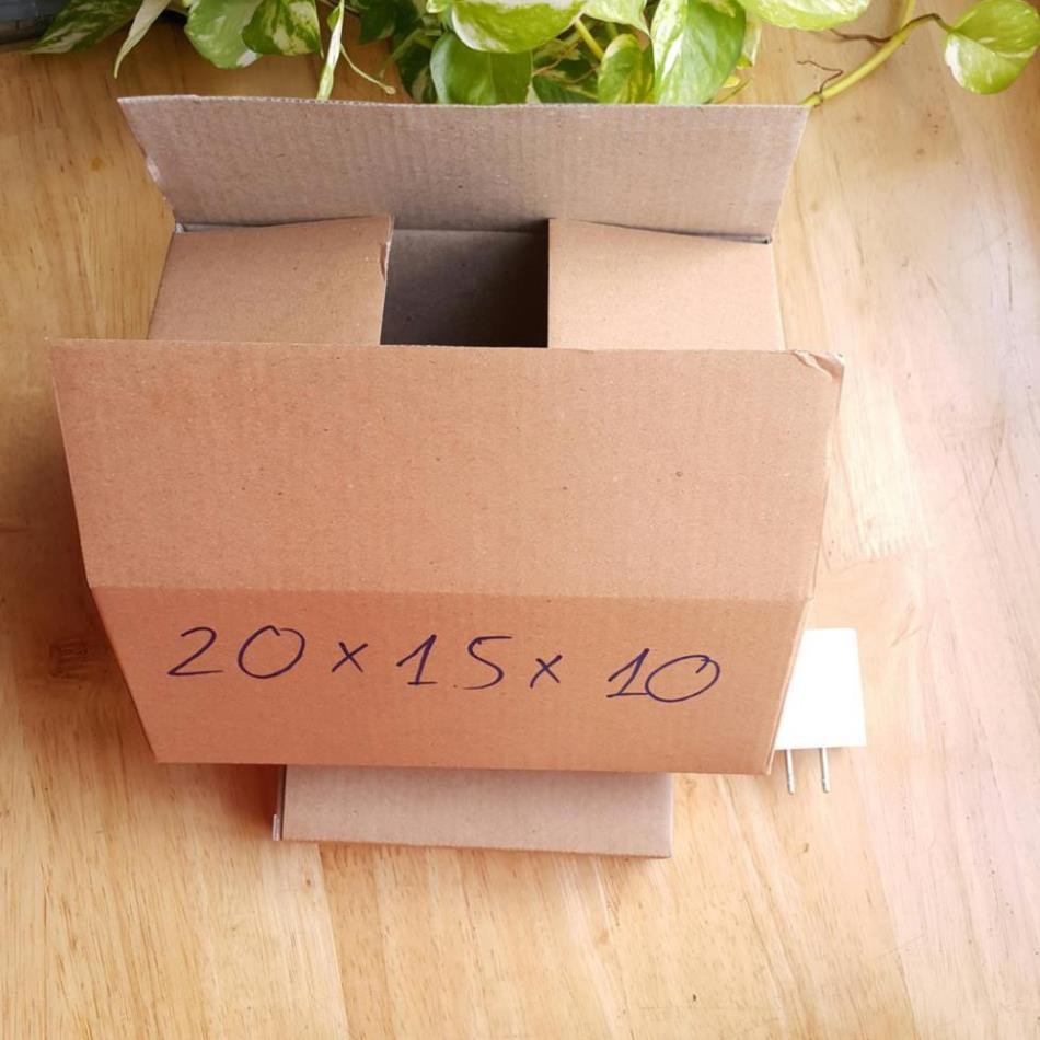 50 Thùng carton / hộp carton 20x15x10 cm
