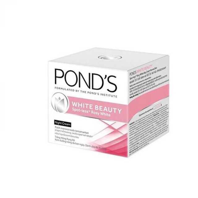 Kem dưỡng da POND’S trắng hồng tinh khiết ban đêm hũ 30g