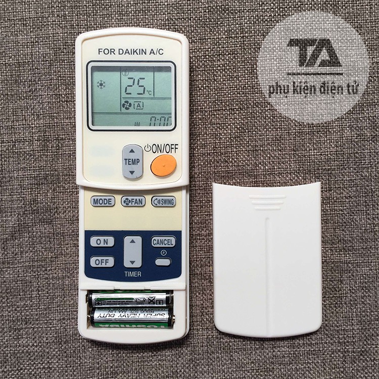 Remote Máy lạnh DAIKIN ✔ Điều khiển điều hòa DAIKIN - HÀNG TỐT