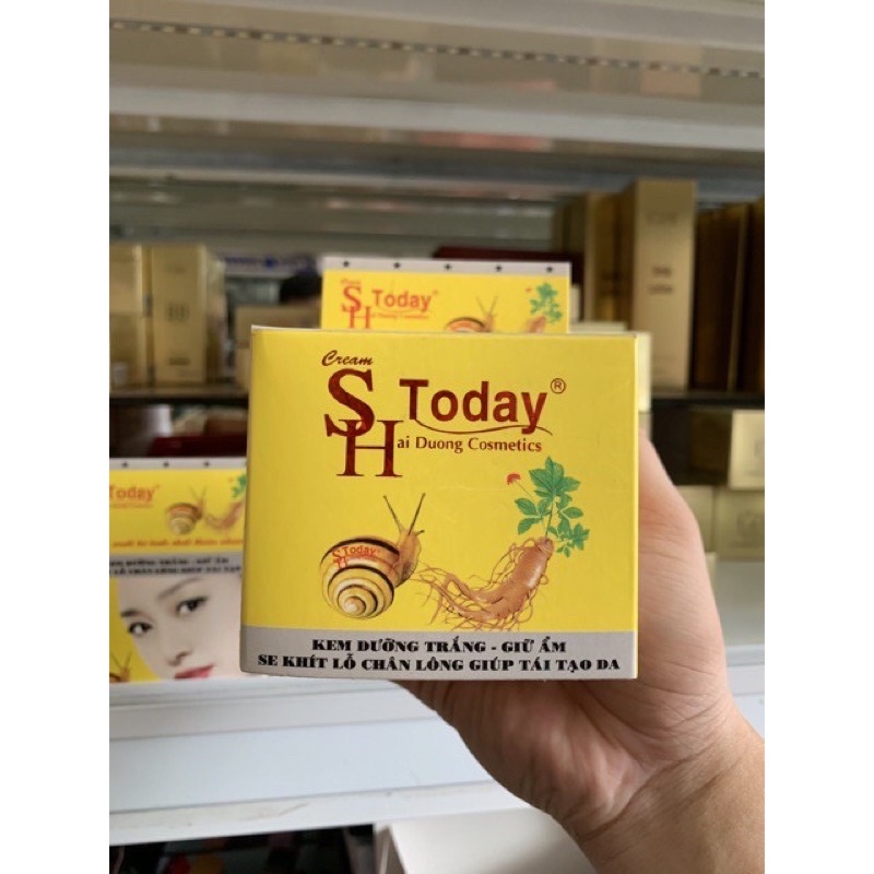 SH Today Kem dưỡng trắng da - Giữ ẩm - Se khít lỗ chân lông - tái tạo da ( 30g )