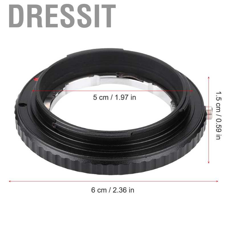 Dressit Adapter for Leica LM Zeiss M Mount Lens to Canon EOS R Mirrorless Camera ZZH