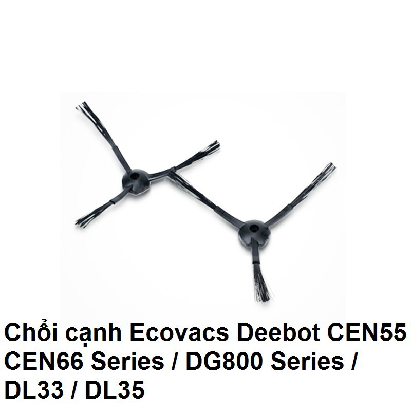 Chổi cạnh robot hút bụi Ecovacs Deebot DL33 , DL35 , CEN55 , CR55 , CEN66 Series , DG800 Chính Hãng