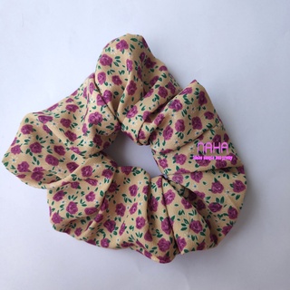 Cột tóc vải hoa, scrunchie handmade Naha