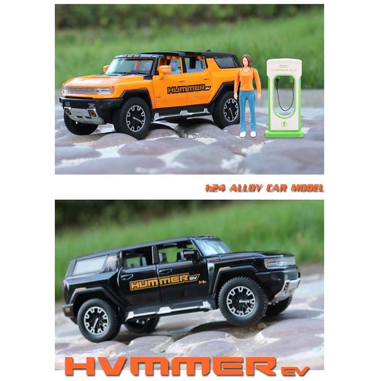 Xe mô hình Hummer EV 1:24 UNK