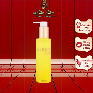 Kem tẩy trang Hybrid Cleanser Dermarium tẩy trang dịu nhẹ, sạch sâu cho da nhạy cảm, da treatment 140ml