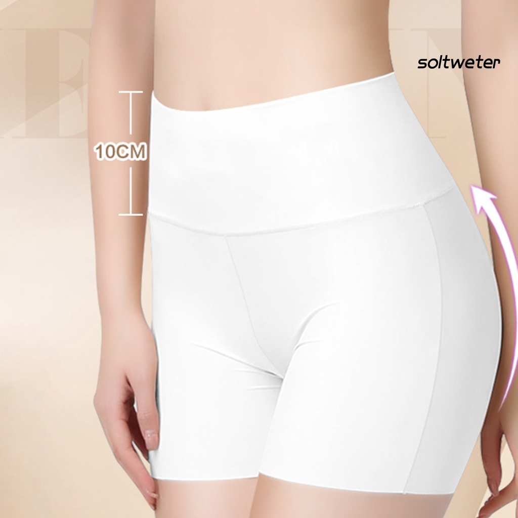 Quần lót ôm sát không đường may lưng cao co giãn thoáng khí thời trang mùa hè cho nữ