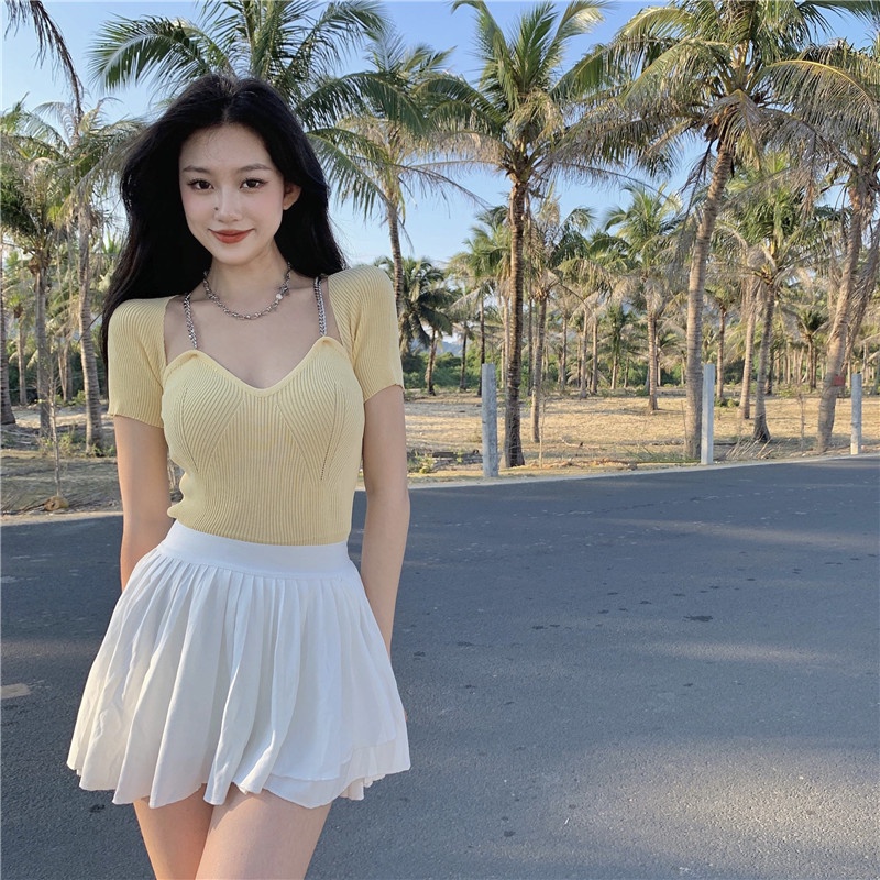 NRVP (MớI) Áo KhoáC Cardigan NgắN Tay ThờI Trang