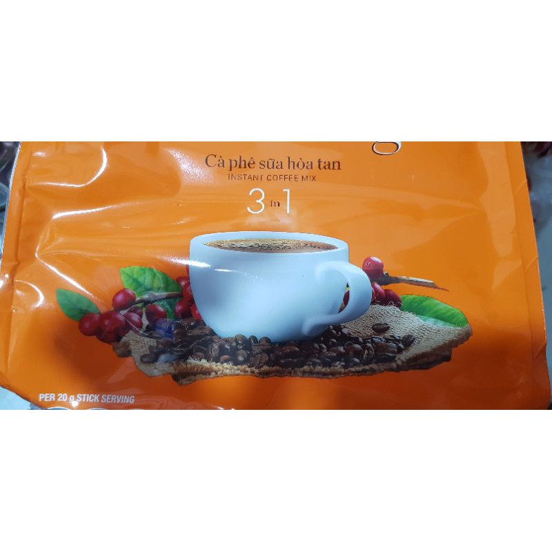 Cà Phê Hòa Tan 3in1 Good Morning Trần Quang gói 480gr (24 gói x 20gr) | BigBuy360 - bigbuy360.vn