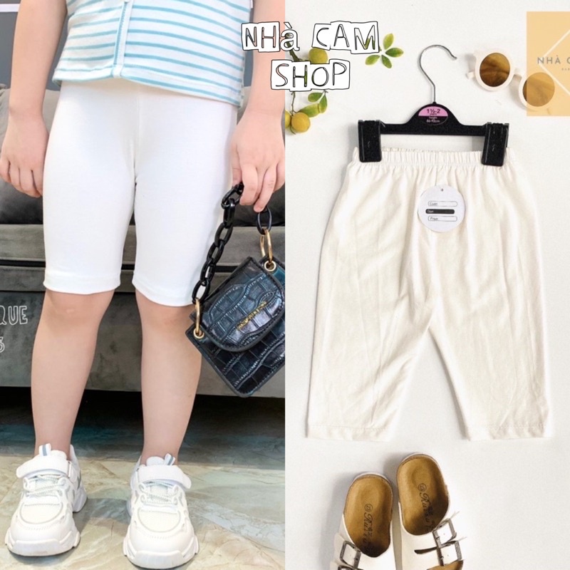 Quần Legging Ngố , Quần Legging Đùi Cotton Mát Mùa Hè Cho Bé - Nhà Cam