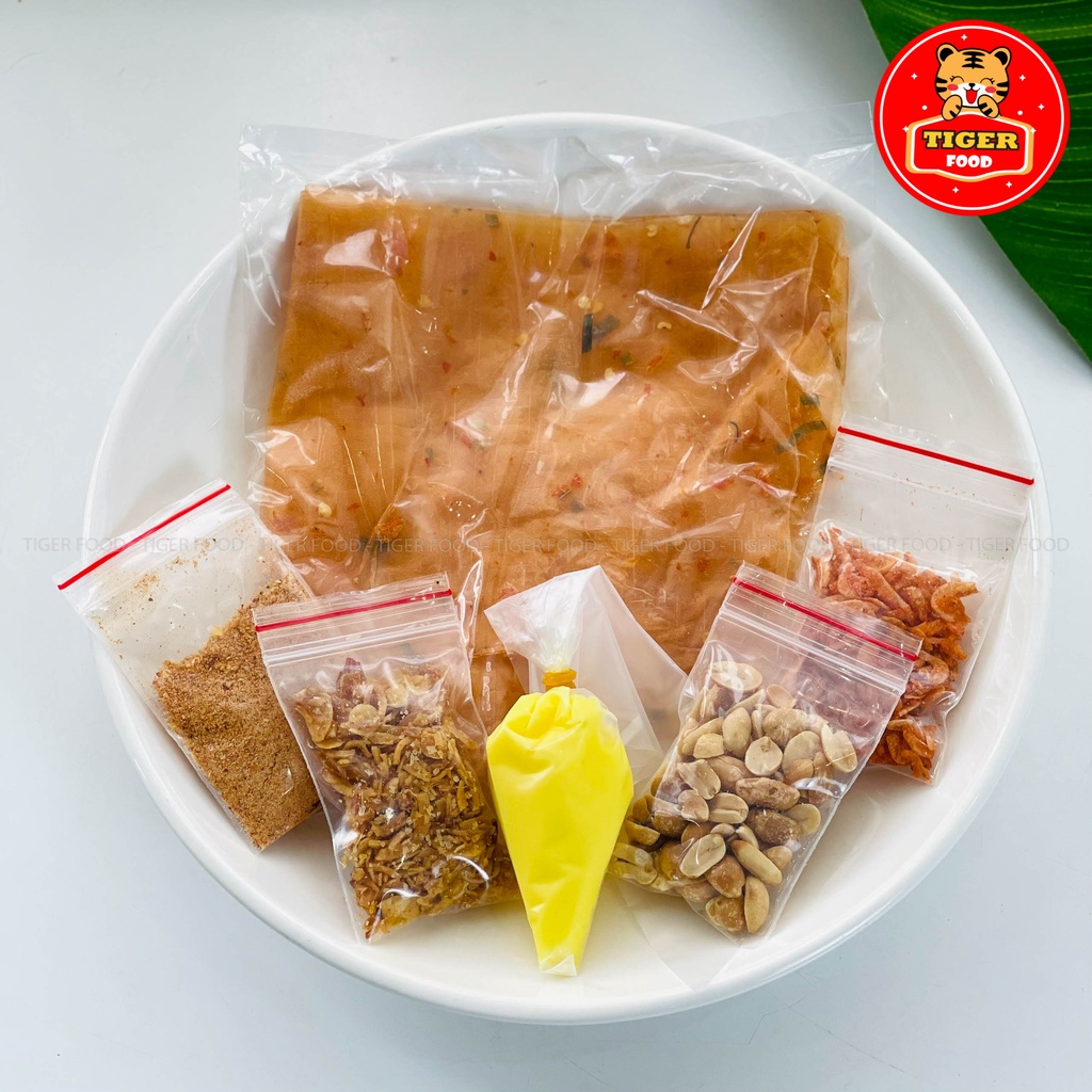 Bánh tráng bơ cuộn thập cẩm 💖TIGER FOOD💖 Siêu phẩm bánh tráng full topping 6 món siêu ngon - Đồ ăn vặt sài gòn
