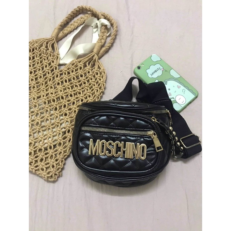 Túi Moschino đeo chéo - Tặng kèm gương xinh [ Có Ảnh Thật ]