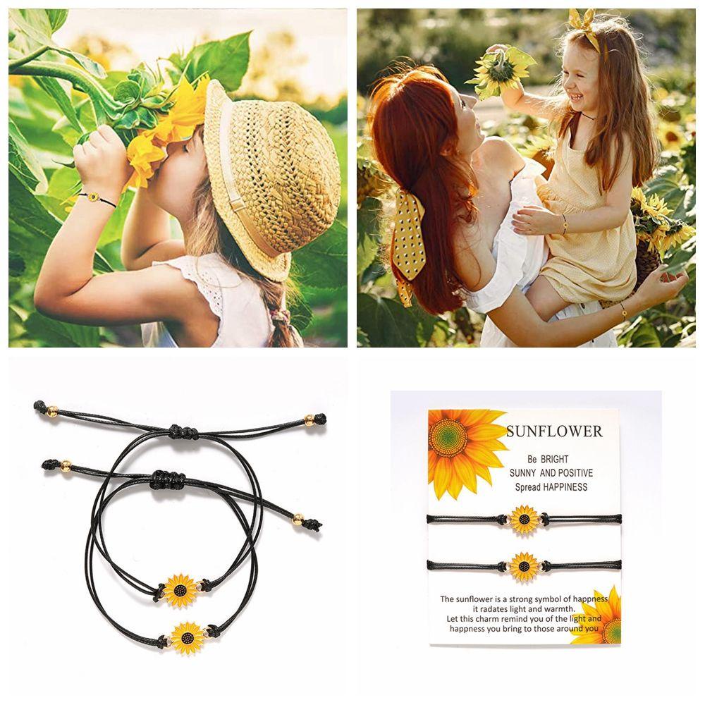 Lắc Chân Dây Sáp Bện Tích Hợp Thẻ Tình Bạn Trang Trí Cho Cặp Đôi