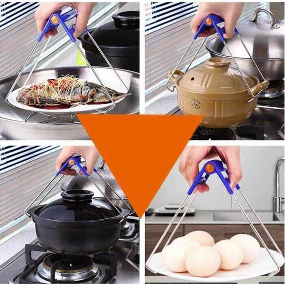 Kẹp gắp bát đĩa nóng, đồ dùng nhà bếp… tiện dụng | BigBuy360 - bigbuy360.vn