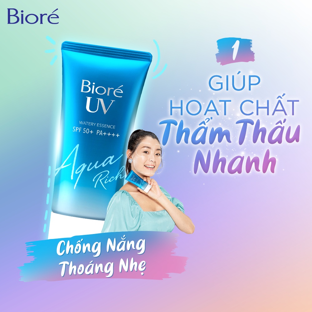 (Nội Địa Nhật) Kem Chống Nắng Biore UV Aqua Rich Watery