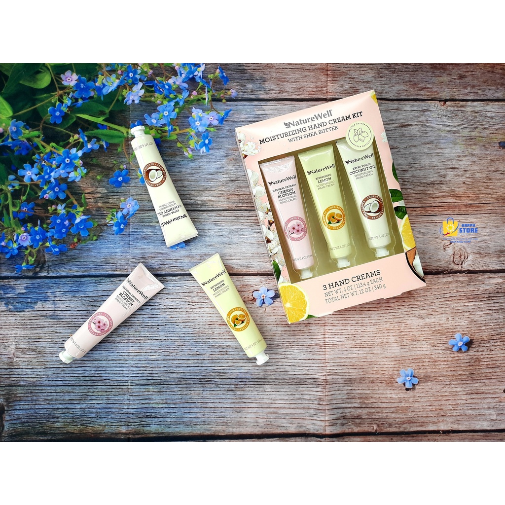 - KEM DƯỠNG DA TAY HIỆU NATUREWELL MOISTURIZING HAND CREAM KIT 113.4GR