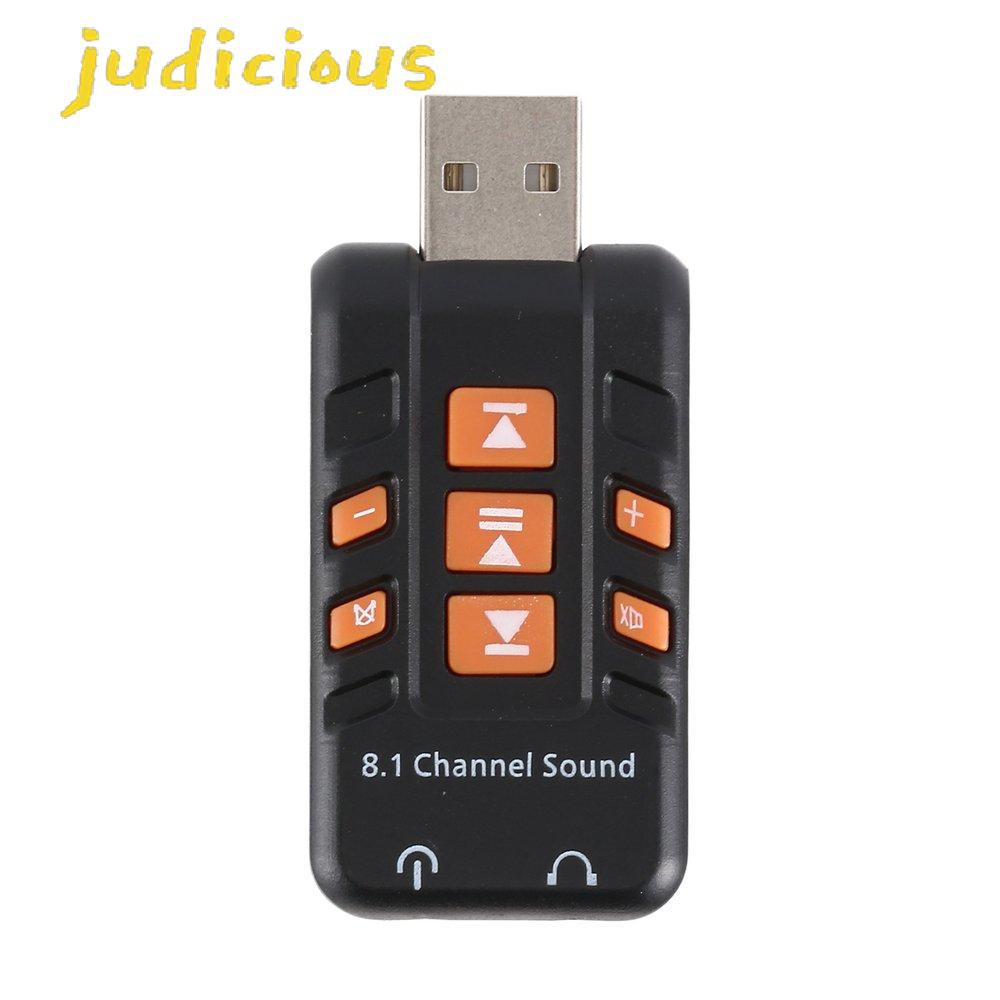 Card Âm Thanh Usb 8.1 Cho Máy Tính | BigBuy360 - bigbuy360.vn